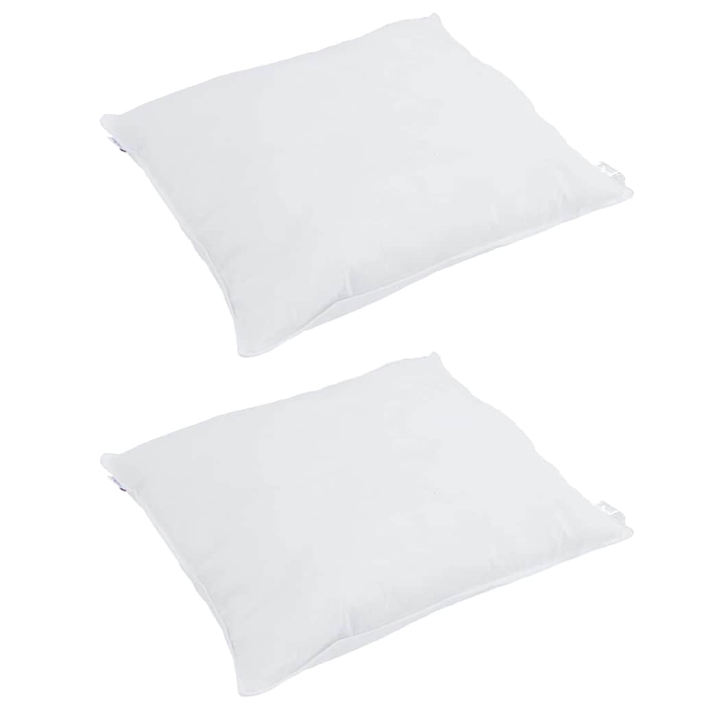 Kissen 2 pcs Weiß 130gsm 100% Baumwolle