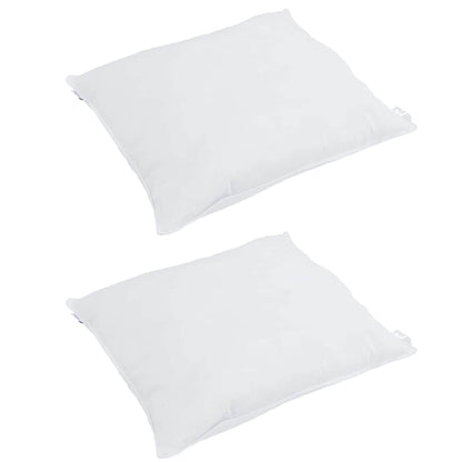 Kissen 2 pcs Weiß 130gsm 100% Baumwolle
