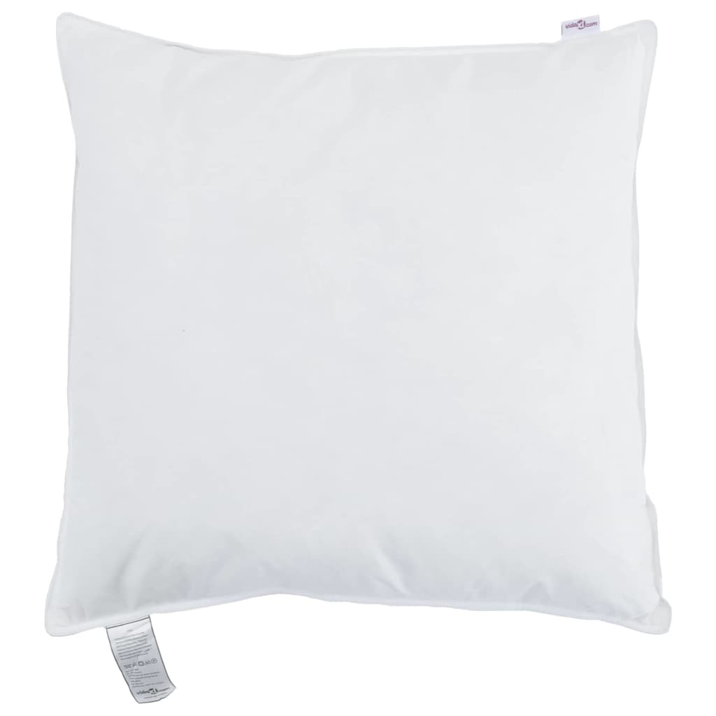 Kissen 2 pcs Weiß 130gsm 100% Baumwolle