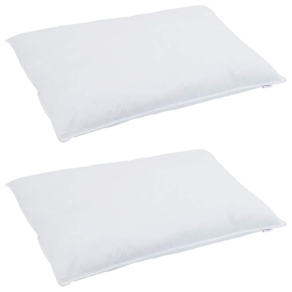 Kissen 2 pcs Weiß 130gsm 100% Baumwolle