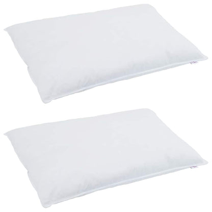 Kissen 2 pcs Weiß 130gsm 100% Baumwolle