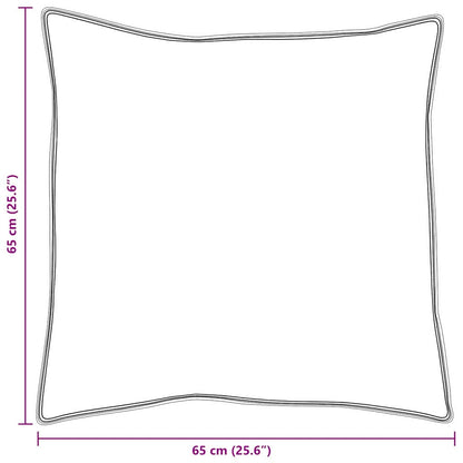 Kissen 2 pcs Weiß 130gsm 100% Baumwolle