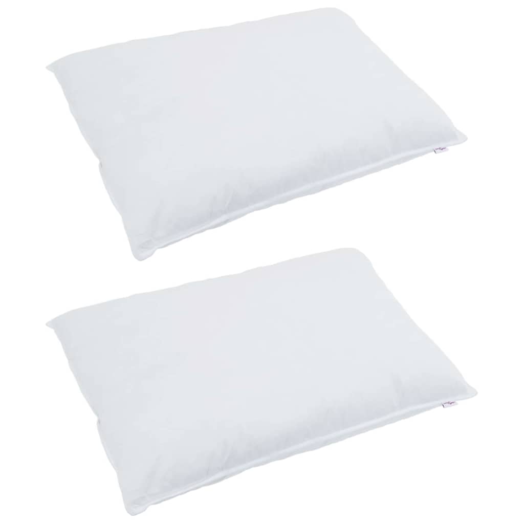 Kissen 2 pcs Weiß 130gsm 100% Baumwolle