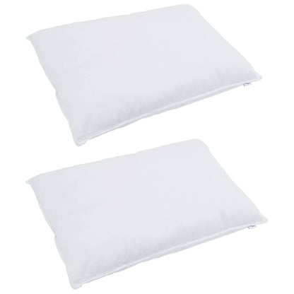 Kissen 2 pcs Weiß 130gsm 100% Baumwolle
