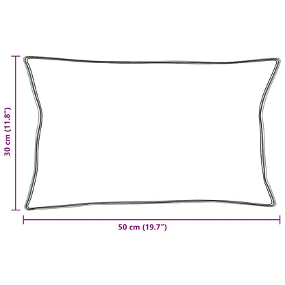 Kissen 2 pcs Weiß 130gsm 100% Baumwolle