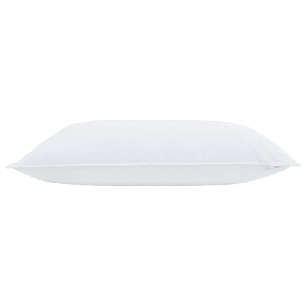 Kissen mit Kissen 2 pcs Weiß 130gsm 100% Baumwolle