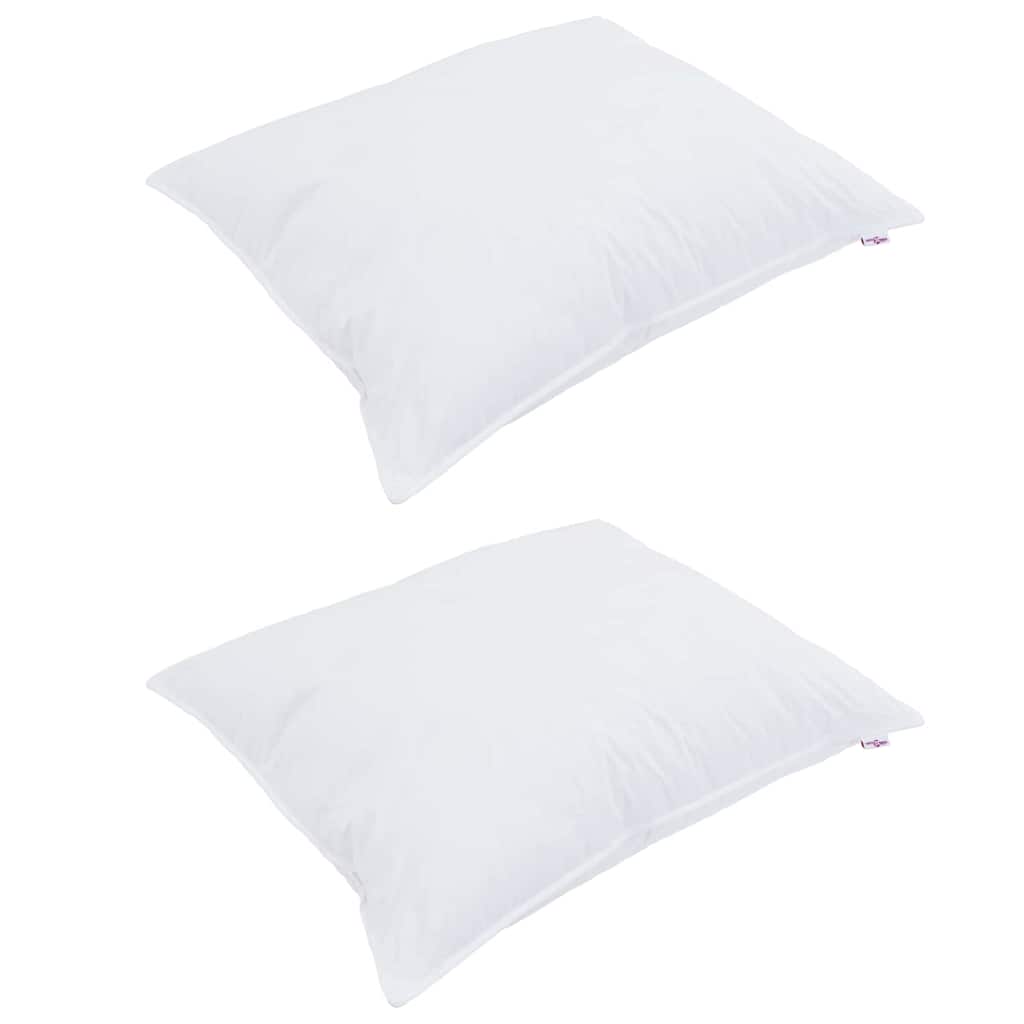 Kissen 2 pcs Weiß 130gsm 100% Baumwolle