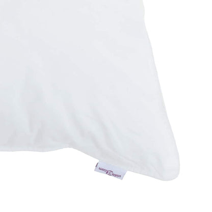 Kissen 2 pcs Weiß 130gsm 100% Baumwolle