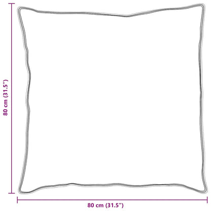 Kissen 2 pcs Weiß 130gsm 100% Baumwolle