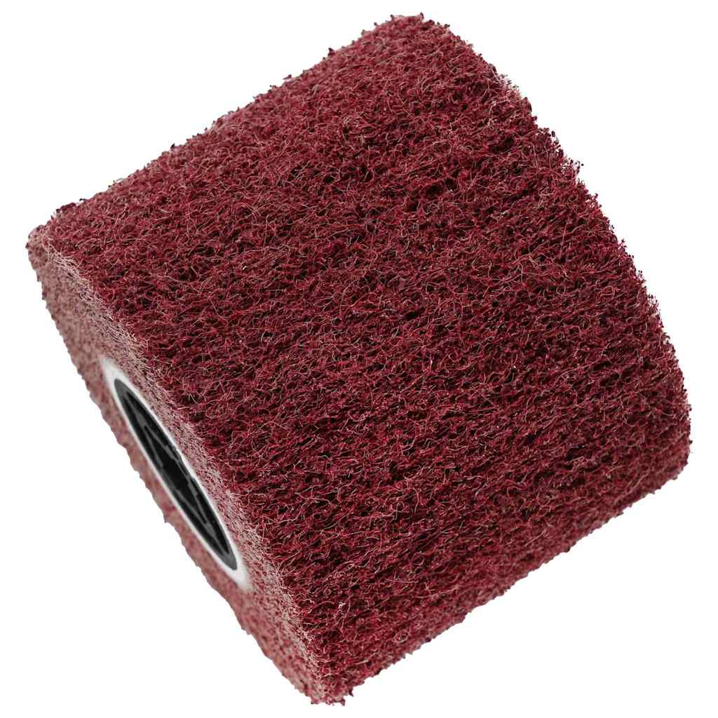 Schleifrollen 3 pcs Rot 12 x 12 x 10 cm Synthetische Faser