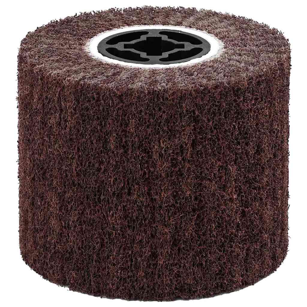 Schleifrollen 3 pcs Braun 12 x 12 x 10 cm Synthetische Faser