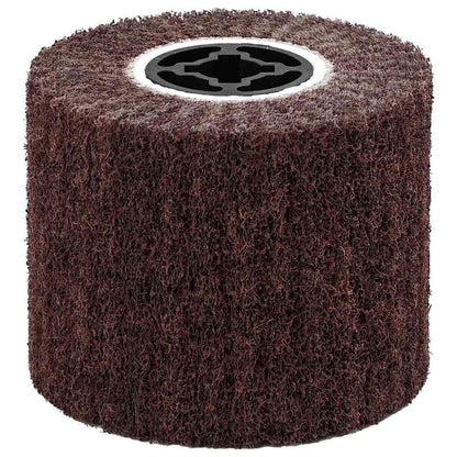 Schleifrollen 3 pcs Braun 12 x 12 x 10 cm Synthetische Faser