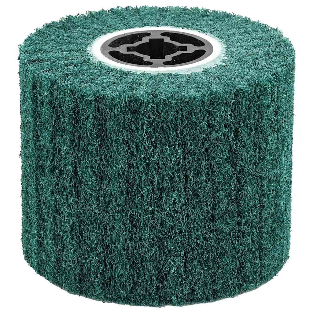 Schleifrollen 3 pcs Grün 12 x 12 x 10 cm Synthetische Faser