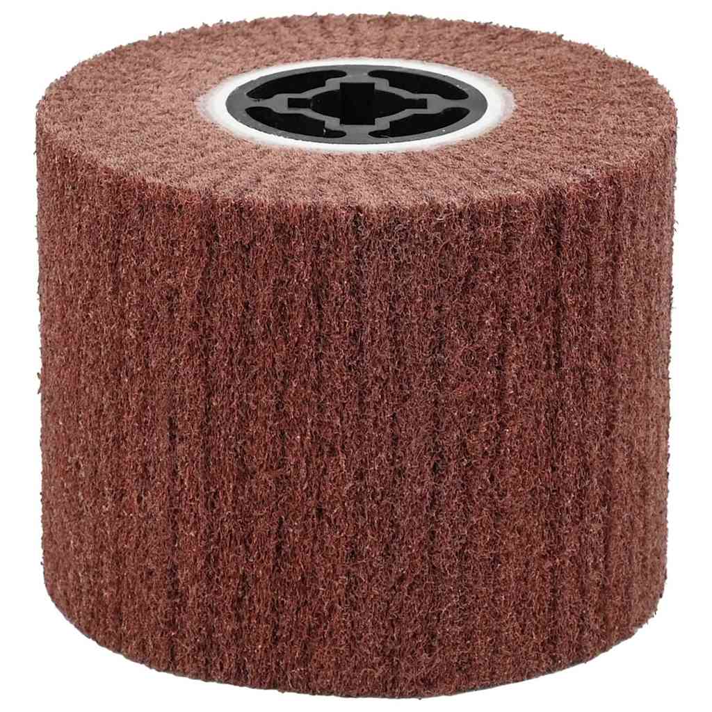 Schleifrollen 3 pcs Braun 12 x 12 x 10 cm Synthetische Faser