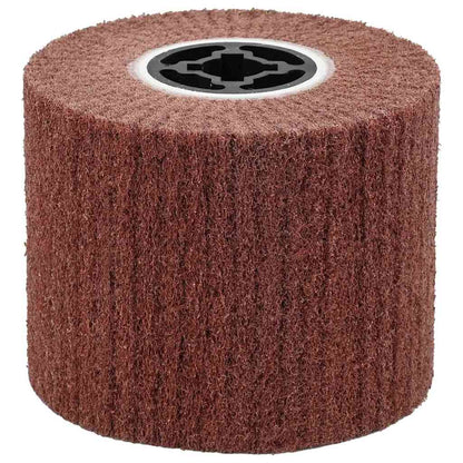 Schleifrollen 3 pcs Braun 12 x 12 x 10 cm Synthetische Faser