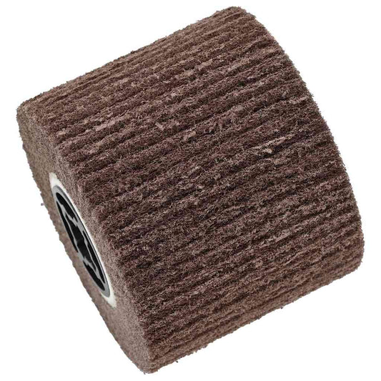 Schleifrollen 3 pcs Braun 12 x 12 x 10 cm Synthetische Faser