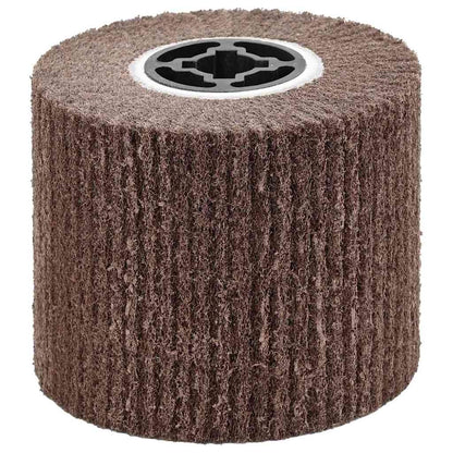 Schleifrollen 3 pcs Braun 12 x 12 x 10 cm Synthetische Faser