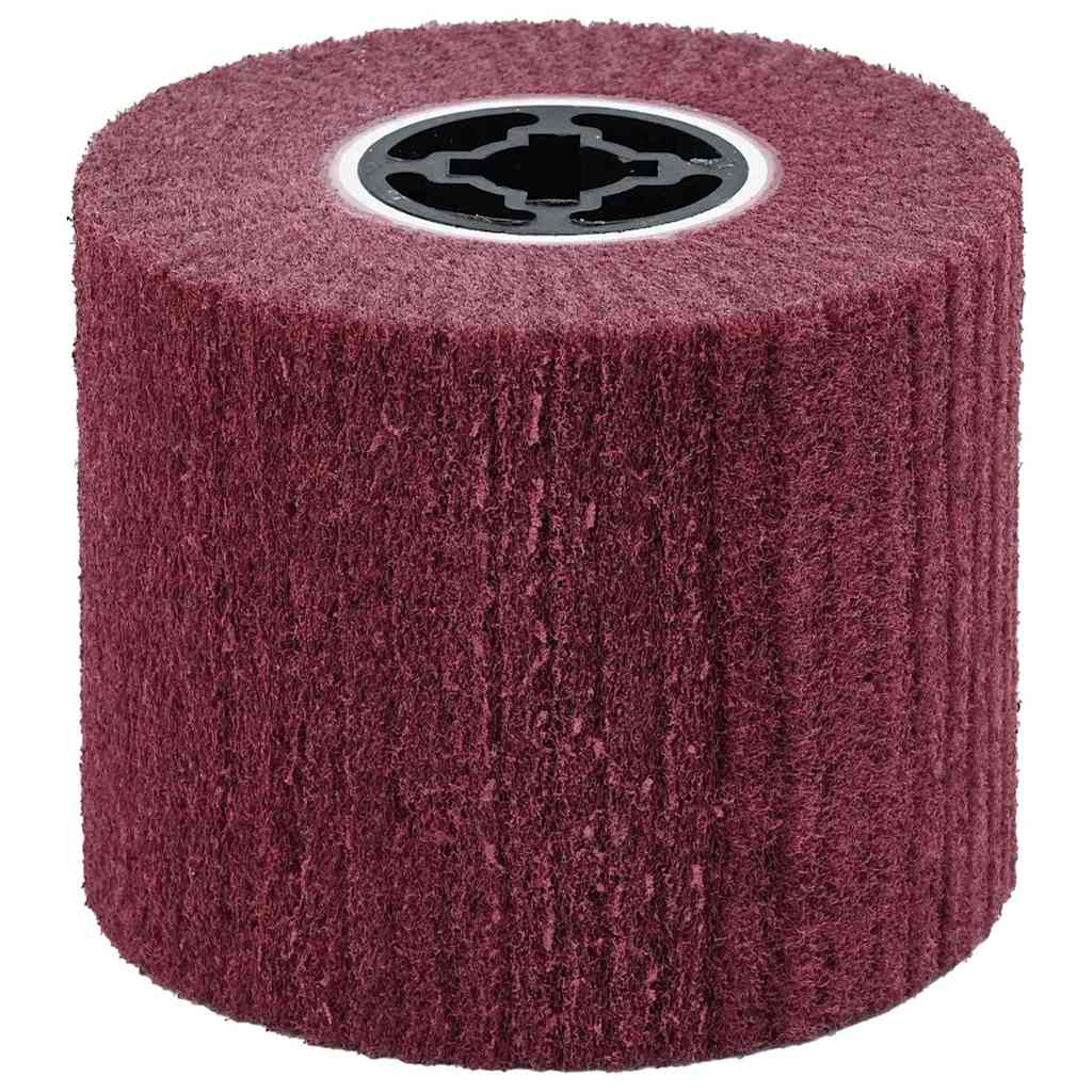 Schleifrollen 3 pcs Rot 12 x 12 x 10 cm Synthetische Faser