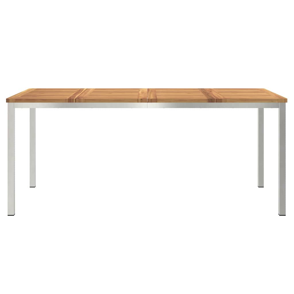 Esstisch für draußen Braun 180 x 90 x 75 cm Akazie Massivholz
