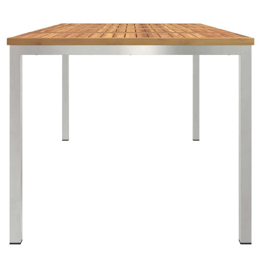 Esstisch für draußen Braun 180 x 90 x 75 cm Akazie Massivholz