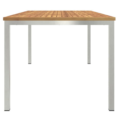 Esstisch für draußen Braun 180 x 90 x 75 cm Akazie Massivholz