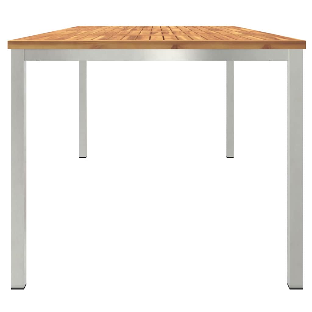 Esstischfürdraußen Braun 200x90x75cm Massives Akazienholz