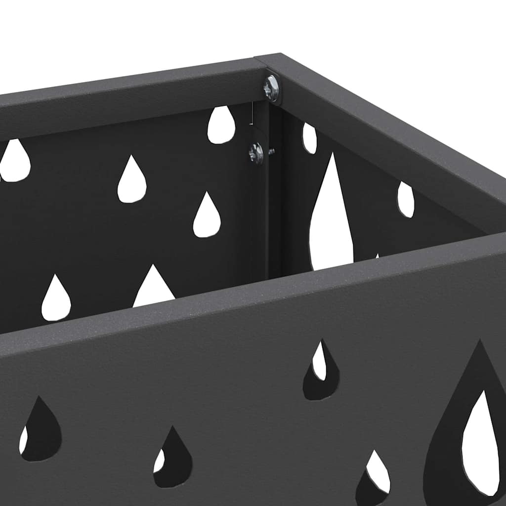 Sonnenschirmhalter Schwarz 15,5 x 15,5 x 49 cm Stahl