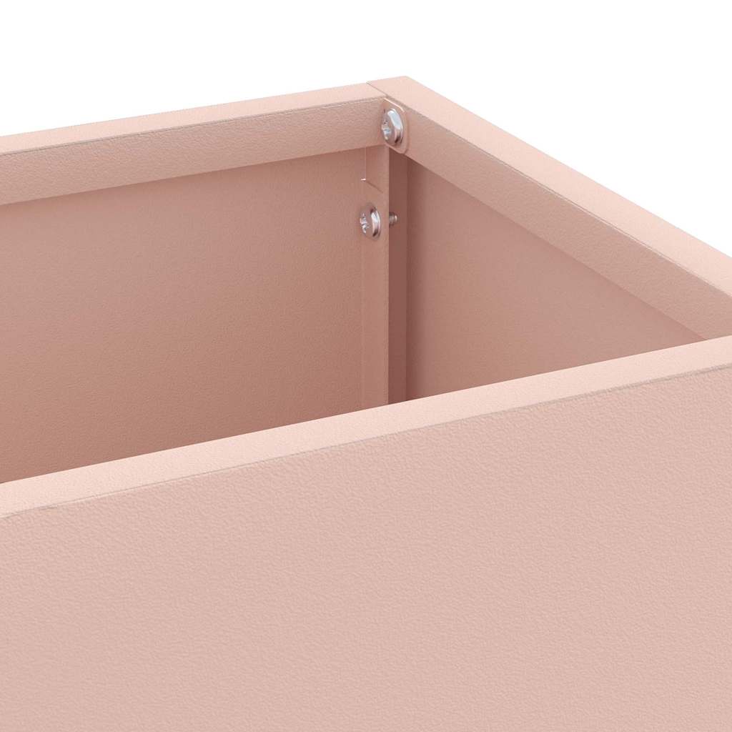 Sonnenschirmhalter Rosa 15,5 x 15,5 x 49 cm Stahl