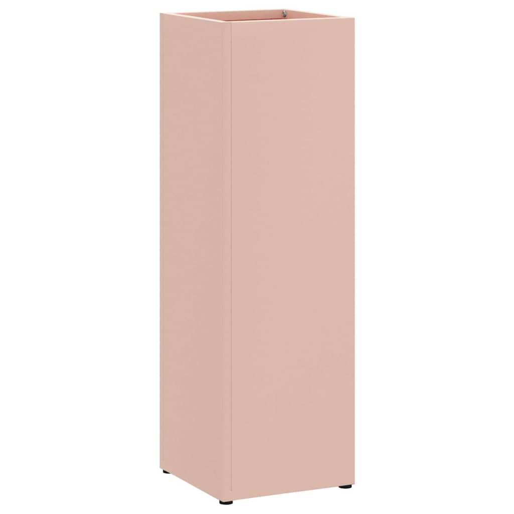 Sonnenschirmhalter Rosa 15,5 x 15,5 x 49 cm Stahl