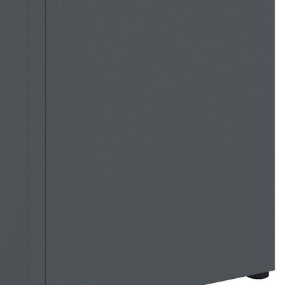 Sonnenschirmhalter Anthrazit 15,5 x 15,5 x 49 cm Stahl