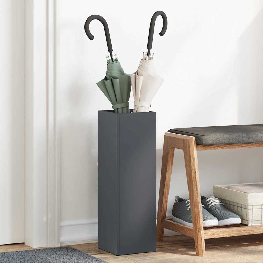 Sonnenschirmhalter Anthrazit 15,5 x 15,5 x 49 cm Stahl