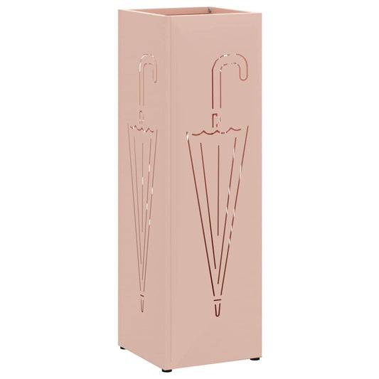Sonnenschirmhalter Rosa 15,5 x 15,5 x 49 cm Stahl