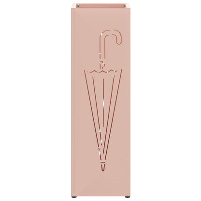 Sonnenschirmhalter Rosa 15,5 x 15,5 x 49 cm Stahl