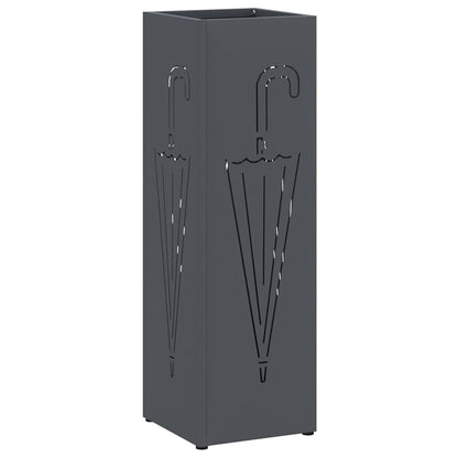 Sonnenschirmhalter Anthrazit 15,5 x 15,5 x 49 cm Stahl