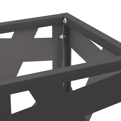 Sonnenschirmhalter Schwarz 15,5 x 15,5 x 49 cm Stahl