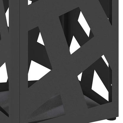 Sonnenschirmhalter Schwarz 15,5 x 15,5 x 49 cm Stahl
