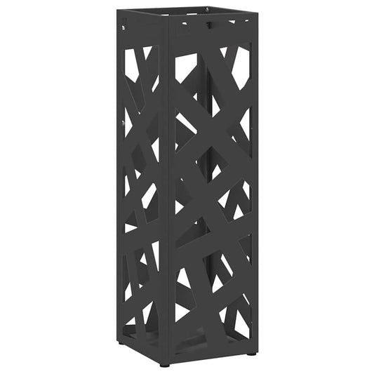 Sonnenschirmhalter Schwarz 15,5 x 15,5 x 49 cm Stahl