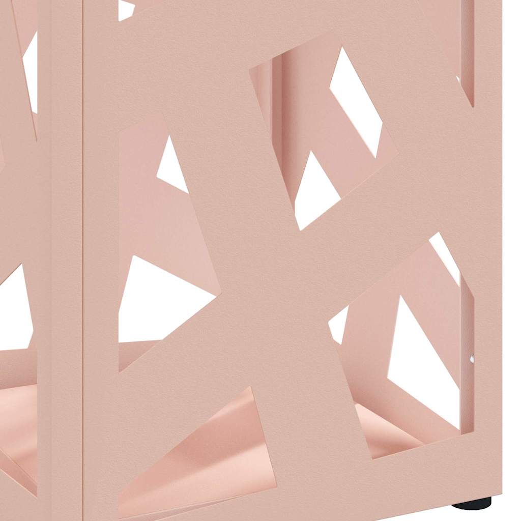 Sonnenschirmhalter Rosa 15,5 x 15,5 x 49 cm Stahl