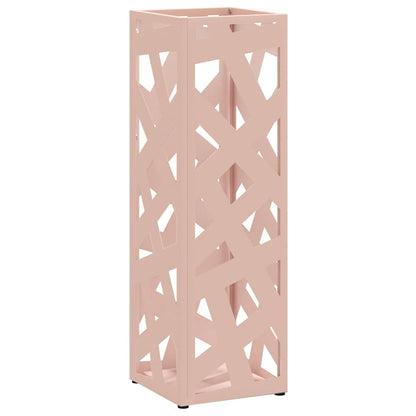 Sonnenschirmhalter Rosa 15,5 x 15,5 x 49 cm Stahl