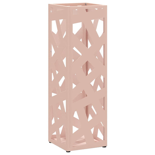 Sonnenschirmhalter Rosa 15,5 x 15,5 x 49 cm Stahl