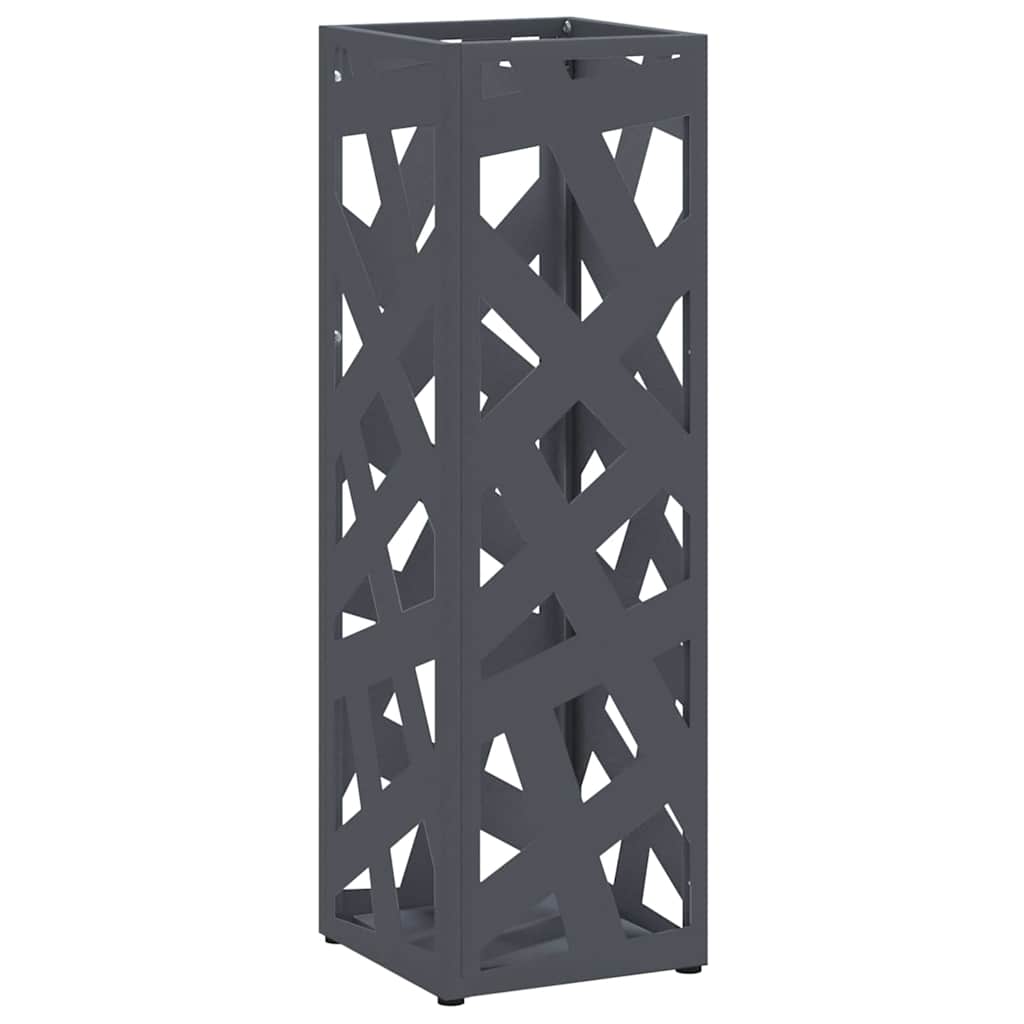 Sonnenschirmhalter Anthrazit 15,5 x 15,5 x 49 cm Stahl