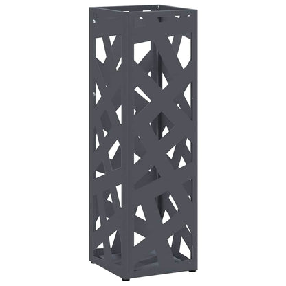 Sonnenschirmhalter Anthrazit 15,5 x 15,5 x 49 cm Stahl