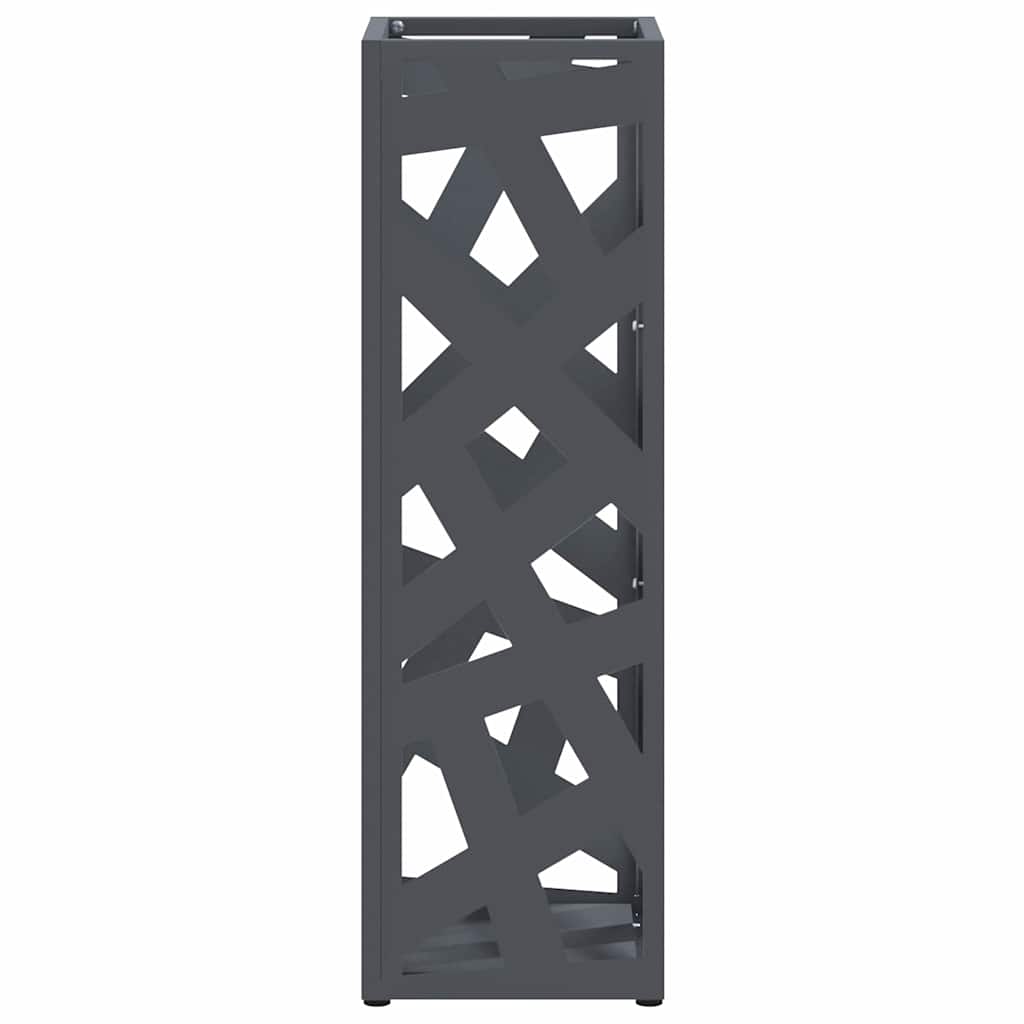 Sonnenschirmhalter Anthrazit 15,5 x 15,5 x 49 cm Stahl