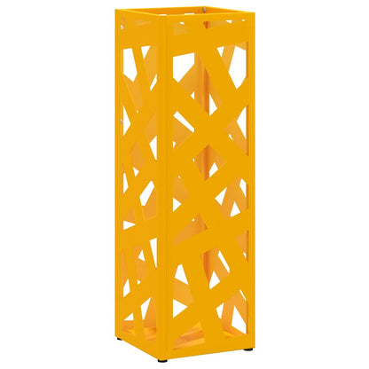 Sonnenschirmhalter Senf 15,5 x 15,5 x 49 cm Metall