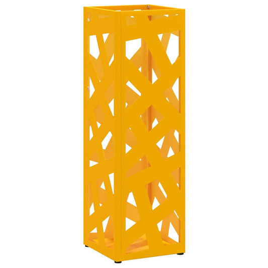 Sonnenschirmhalter Senf 15,5 x 15,5 x 49 cm Metall