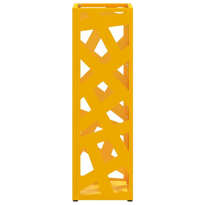 Sonnenschirmhalter Senf 15,5 x 15,5 x 49 cm Metall