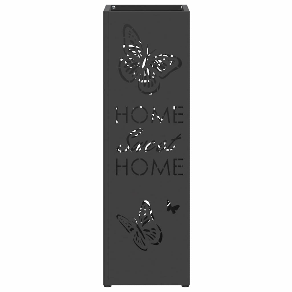 Sonnenschirmhalter Schwarz 15,5 x 15,5 x 49 cm Stahl