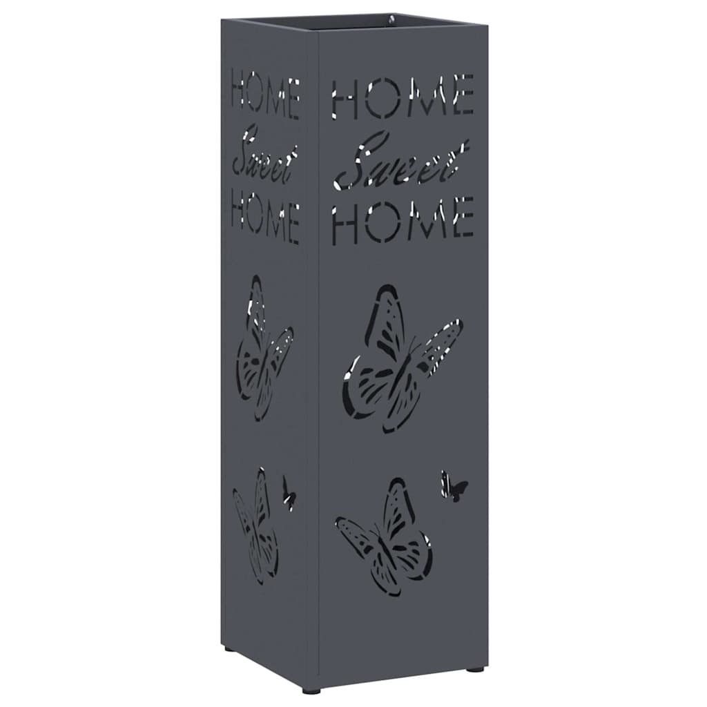 Sonnenschirmhalter Anthrazit 15,5 x 15,5 x 49 cm Metall