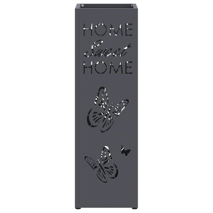 Sonnenschirmhalter Anthrazit 15,5 x 15,5 x 49 cm Metall