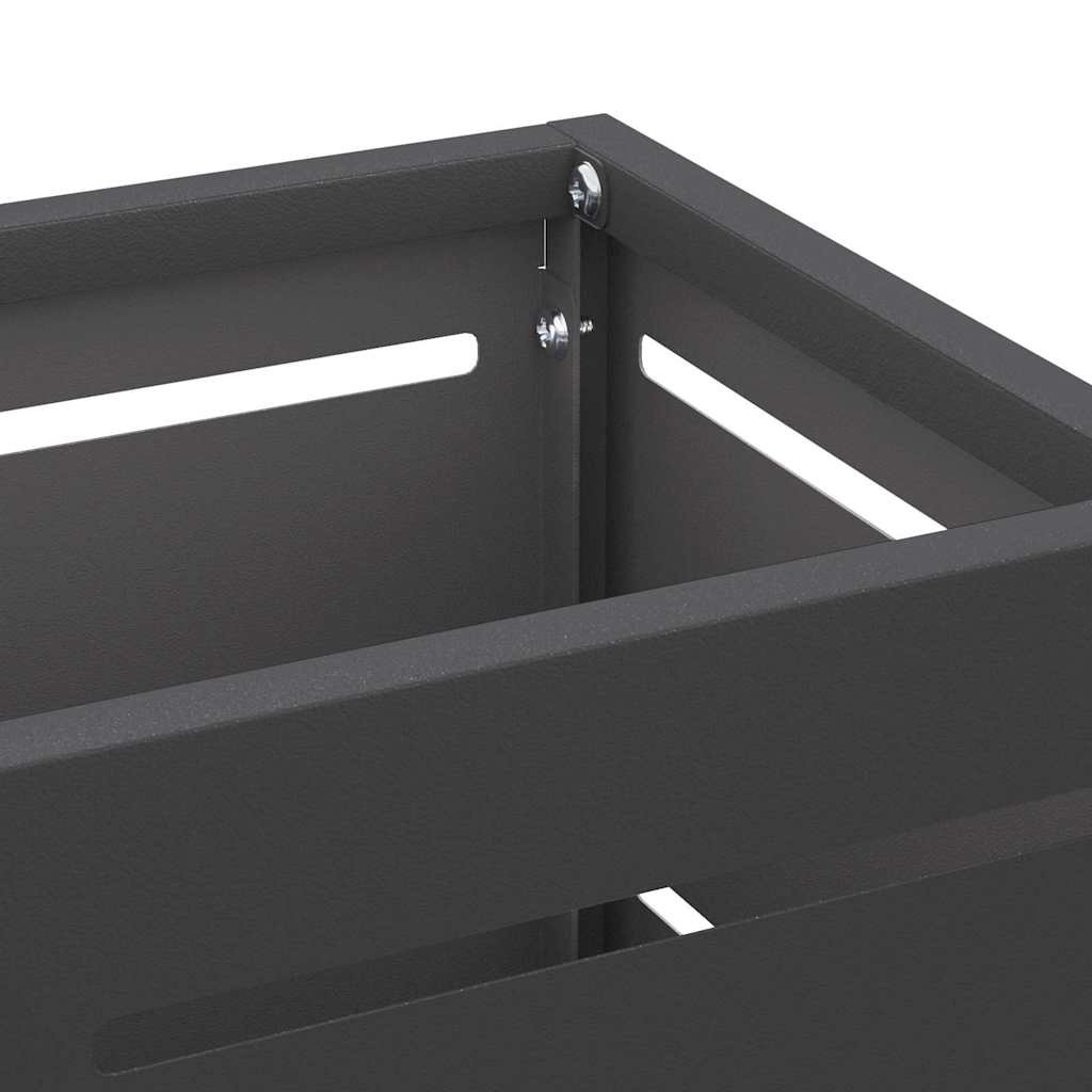 Sonnenschirmhalter Schwarz 15,5 x 15,5 x 49 cm Stahl